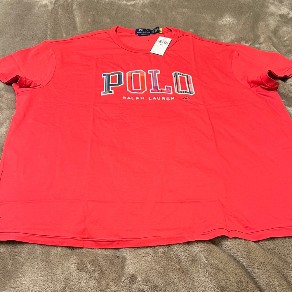New Mens XXL POLO RALPH LAUREN Short Sleeve Tee.
